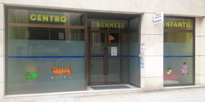 Entrada Nenness Centro Infantil, tu guardería en Oviedo
